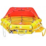 Plastimo 58755 Спасательный плот Transocean ISAF Yellow / Orange 6 Places