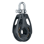 Harken 3215 High Load Block 57 mm Черный  Black / Silver