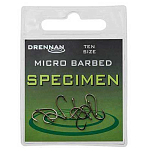 Drennan HESP020 Specimen Крючки С Одним Глазком Серебристый 20