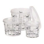 3M 447066 365ml Крышка для банок 180 единицы Бесцветный Clear