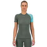 Karpos 2532051-024-xl Базовый слой с коротким рукавом Dinamico Merino 130 Thyme / Aqua Sky 30x25x2