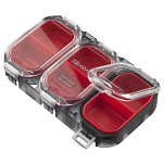 Daiwa 14413605 C C смешанный 6 Небольшой Запчасти коробка Red Smoke