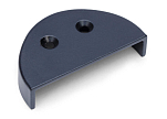 TESSILMARE 130-500-576-BL Конец из нержавеющей стали для BINO90 / Черный