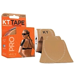 KT Tape ktpro-be-5m кинезиологическая лента Pro Precut 5m Stealth Beige 15x10x5