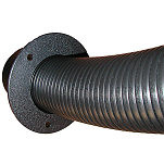 Trident marine 606-TFK4 Stern Комплект для монтажа Flex Hose Черный Black