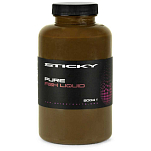 Sticky baits FL Pure Fish 500ml Добавки для жидкой приманки Золотистый Brown