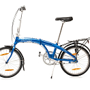 SEATEC Компактный складной велосипед MARIN из алюминия / 20 дюймов / синий