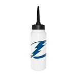 Nhl 65073-TAMPA BAY LIGHTNING-1000 ml Бутылка для воды «Тампа-Бэй Лайтнинг» 1L Белая White / Black