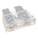 Euroconnex 2747-25 2747-25 25A Автомобильный предохранитель Белая Silver / Clear