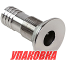 Шпигат нержавеющий под шланг 32 мм, Marine Rocket (упаковка из 10 шт.) S.M1404-1_MR_pkg_10