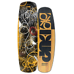 Dup wake 22280 Kudeta Pro Model LTD Carlo Dela Torre Вейкбординг Золотистый Multicolour 149 cm