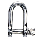 Купить Plastimo 29754 D Кованая скоба Серебристый Stainless Steel 12 mm  7ft.ru в интернет магазине Семь Футов