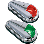 Perko 9-0955DP0CHR Vertical Боковой свет Серебристый Chrome