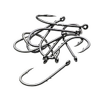 Kinetic F626-007-034 Baitholder Крючки С Одним Глазком Черный Black 1 