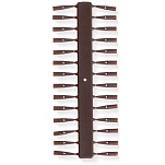 Colmic STOP30 пробки Push  Brown 7 mm