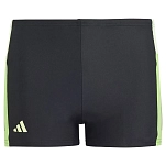 adidas ik9655/140 Плавки-боксеры Colorblock 3 Stripes Black / Green Spark / Lucid Lime 20x17x4 9-10 Years