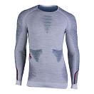 Купить UYN U100015-W351-L/XL Базовый слой с длинным рукавом Ambityon Серый White Melange / Avio / Bordeaux L-XL 7ft.ru в интернет магазине Семь Футов