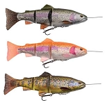 Savage gear svs57387 Мягкий приманка 4D Line Thru Trout Moderate Sink 40g 150 mm Dark Brown Trout 20x7x5