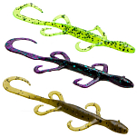 Zoom bait 11005019 Lizard 102 Mm Мягкая Приманка Мини Многоцветный Watermelon Seed