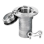 Plastimo 48748 Нержавеющая сталь Diesel Наполнитель палубы Серебристый Silver 51 mm