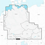 Navionics 010-C1334-30 MSD Regular EU060R Alemania lagos&ríos Диаграмма  Multicolour