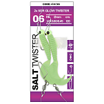 SPRO 004740-00506-00000-00 Salt Twister Мягкая приманка Зеленый Glow 1/0 
