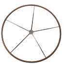 BAVARIA 300609_BE Рулевое колесо из нержавеющей стали, обтянутое кожей