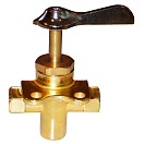 Купить Marine town 1818070 3 Пути клапана Золотистый Bronze 1/4´´  7ft.ru в интернет магазине Семь Футов