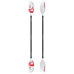Cressi ENM 143080 Mod4 Kayak Весло Серебристый  White/Red
