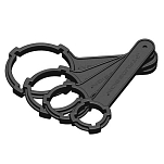 Trudesign TRU90479 Монтажный ключ шарового крана Серебристый Black 2´´