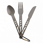 Ferrino 78287ICU Столовые приборы Set Алу Серебристый Black