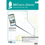 Nv charts fnvatl1 Морские карты от Фалмута до Виго Multicolour 43x33x1