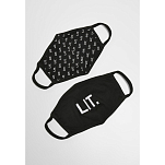 Mister tee MT1734-00007 Набор из Lit 2 Lit Черный  Black