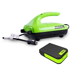 Jobe 410022001-pcs. насос для воздуха Portable Electric Usb With Bag Green / Black 15x12x13