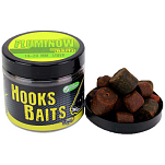 Pro elite baits C8433918 Fluminow Hook Печень 200ml Пеллеты Коричневый 14 / 20 mm 