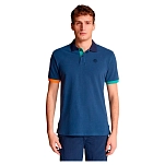 North sails 692356-0787-4 Поло с короткими рукавами 692356 Logo Голубой Dark Denim L
