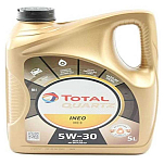 Total TOT157103 Quartz MC3 INEO 5W30 5L 4 Удары Двигатели масло Золотистый Green