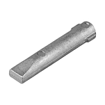 Цинковый анод Tecnoseal 01149 Ø8.5x50мм стержневой для цилиндра двигателей Yamaha 25-250лс
