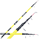 Kolpo 0126071 Fiamma Power Телескопическая удочка для серфинга Yellow / Black 4.20 m