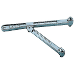 Perko 9-0826DP0CHR Регулируемый ключ для настила палубы Серебристый Silver 8 1/2´´ 