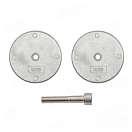 Купить Recmar rec8008al комплект анода платформы алюминий 100 mm Grey 5x10x10 7ft.ru в интернет магазине Семь Футов