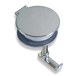 Foresti & suardi 5050123S Ручка люка с замком Silver 84 mm 