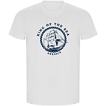 Kruskis CA66900301C064 Футболка с коротким рукавом King Of The Sea ECO Белая White L
