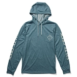 Salty crew 20135237-SLATE-L Футболка с длинным рукавом Tippet pocket tech Голубой Slate L