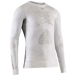 X-BIONIC ea-wta1w23u-w002-m Базовый слой с длинным рукавом Energy Accumulator 4.0 Armadillo Arctic White / Pearl Grey 30x25x2