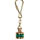 Forniture nautiche italiane 1414447 Легкая цепочка для ключей Золотистый Bronze