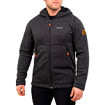 Graff 229-BL-2-S Толстовка на молнии Outdoor Warm Серый Graphite / Melange S
