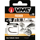 Купить VMC 1700512 Feeder Связанный крючок 100 см Черный Black Nickel 12  7ft.ru в интернет магазине Семь Футов