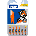 MILAN BWM10352 Cut & Go Замена керамического лезвия Оранжевый White / Orange