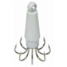 Купить Kolpo 1202041-125 Осьминог Джиг 125g  White 7ft.ru в интернет магазине Семь Футов